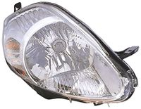 TarosTrade 37-0391-R-8896 elektrische koplamp chroom met paarse stekker naar 2008 rechts