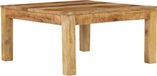 Maison Exclusive - Table basse 80x80x40 cm, manguier massif