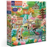 Eeboo - Puzzel met 1000 stukjes seizoenen in Kyoto