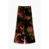 Desigual Broek 'M. C. Lacroix' gemengde kleuren / rood