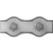 Dörner + Helmer Serre-câble 3 mm Acier zingué électrolytiquement 4814454 20 pc.