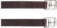 Horka Stijgbeugelriem Leer 125 cm Bruin/Zilver