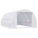 Serre Tunnel 18 m² Blanche 6x3x2m