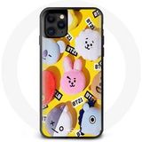 Maniacase Hoesje voor Iphone 13 Pro Max BTS Bangtan Sonyeondan BT21 Tata Chimmy Cooky Rj Shooky Koya Mang Et