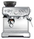 Merkloos Espressomachine Geborsteld roestvrij staal