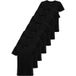 Tazzio T-Shirt E107 (7er-Pack) Herren Basic V-Ausschnitt