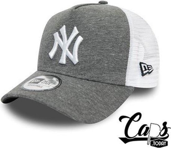 New Era New York Yankees Jersey Grey A Frame Trucker