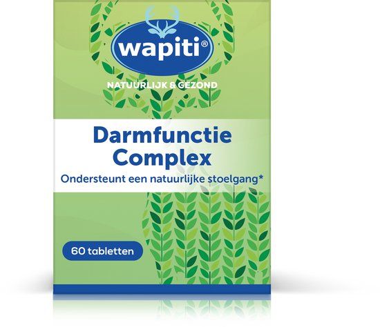 Wapiti Darmfunctie Complex 60 tabletten