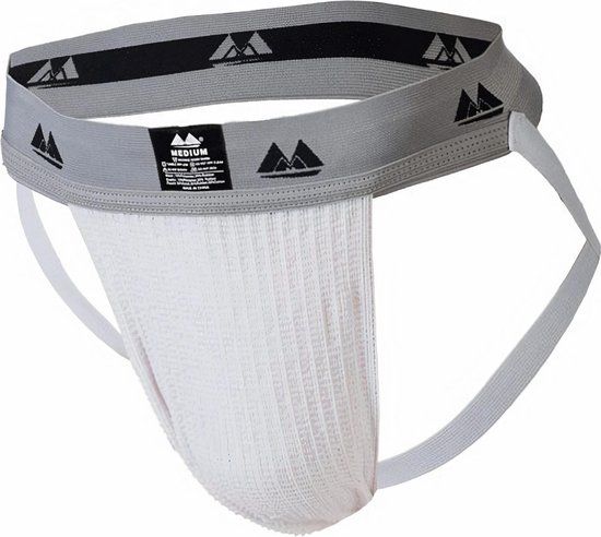 MM Original Edition MM Sports Original Edition Swimmer/Jogger Jockstrap 2 inch White - MAAT L