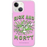 ERT GROUP iPhone 13 MINI mobiel telefoonhoesje Rick and Morty patroon 024 TPU