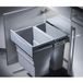 Hailo Doppel-Abfallsammler Easy Cargo 3668-50 1x19 Litres et 1x30 Litres