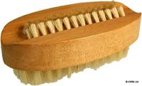 WGifts Ancient Wisdom Nagelborstel - Hard - Hout - Scrub Borstel - Hoogwaardige Kwaliteit - 9x3cm