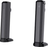 ULTIMEA Barre de son pour téléviseurs, barre de son 2-en-1 détachable avec 100W de puissance, Bluetooth® 5.3, haut-parleur TV avec 3 modes EQ et basses réglables, connexion ARC/optique/aux