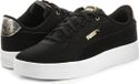 Puma Damensportschuh Skye Clean Raw Metallic schwarz 38 EU