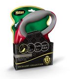 Hilton Smart Dog automatische band 5 m rood/grijs tot 30 kg hond