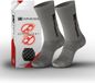 Tape Design Sokken Allround Superlight Lichtgrijs Unisex Katoen/Nylon/Polyester