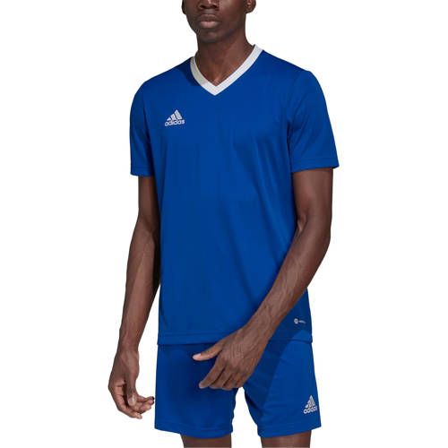 adidas Performance Senior sport T-shirt kobaltblauw