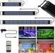 Merkloos / Sans marque GONGXIFA SAS 18W Aquarium LED Verlichting RGB - 50.5cm - Zwart