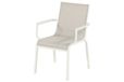 Merkloos Hartman Gina Alu Sling stackable arm chair II