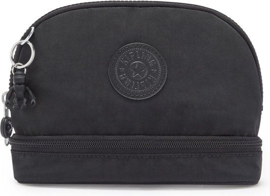 Kipling Potloodetui Toilettas Basic Eyes Wide Open Multi Keeper Large Pouch Black Noir Zwart