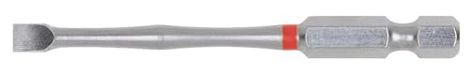 KS Tools 918.3355 9183355 Gleuf-bit Aandrijving: 1/4 (6,3 mm) Uitvoering: Plat 4 mm 75.0 mm