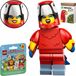 LEGO Minifiguren Serie 28 kostuum papegaai