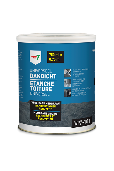 TEC7 TEC7 602460000 WP7-101 Universeel Dakdicht - 750ml