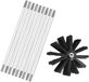 Icecat Kit de ramonage avec tiges flexibles et tête de brosse