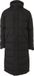 AGU Manteau d'hiver Puffer - Long manteau de vélo - Unisexe - Imperméable - Coupe-vent - Duvet synthétique - Noir - M