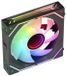 Mars Gaming MF-LINKFINITY Zwart, Modulaire PWM 120mm Fan, LINKFINITY Verbindingssysteem, Infinity Spiegel ARGB 360º Verlichting, Ultrastille 12dB