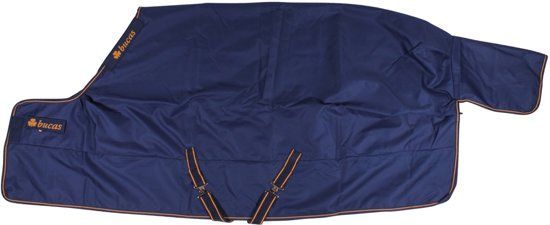 Bucas Deken Irish Turnout 50gr - Dark Blue-gold - 215 Cm