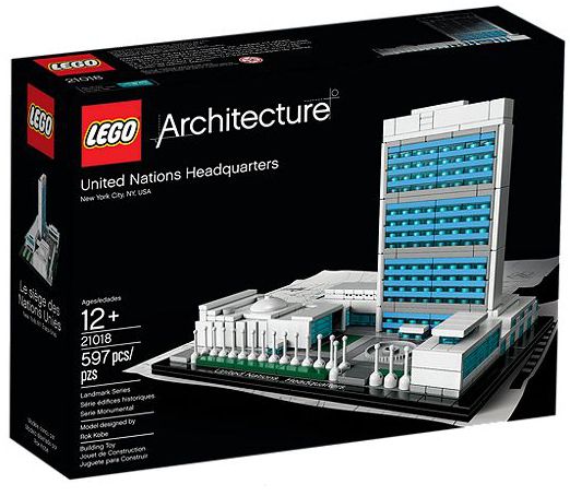 LEGO Architecture United Nations Headquarters 21018