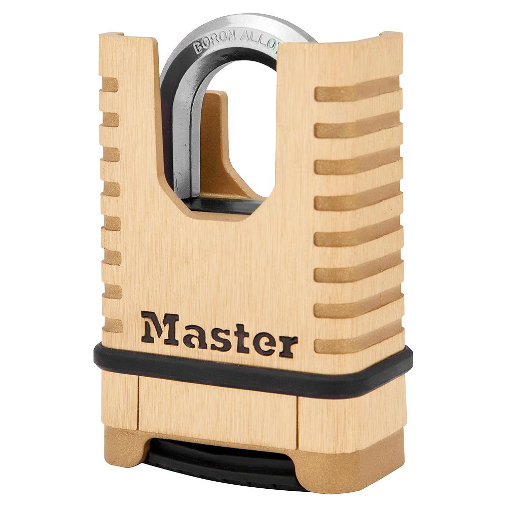 MASTER LOCK M1177EURD Combination Padlock - Gold - 4 Pack