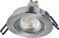 OSRAM Smart Matter LED Spot GU10 RGBW Flexibel Satijnnikkel, 4,7W Smart Home, Aluminium, Commande par application Changement de couleur