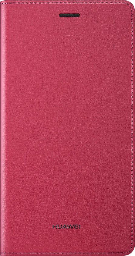 Huawei flip cover - rood - voor Huawei P8 Lite