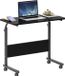 JMXZ Azomor® Verstelbare computertafel met wielen voor werken, lezen en studeren