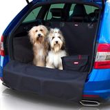 BARTSTR kofferbakbeschermer hond universeel voor stationwagen kofferbak - beschermmat waterafstotend met zijbescherming en bumperbescherming - plus schoudertas