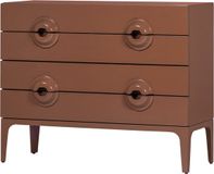 WOOOD Merge Ladekast/Commode - Hout - Oud Roze - 89x110x44