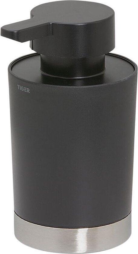 Tiger Tune Zeepdispenser vrijstaand - RVS geborsteld / Zwart