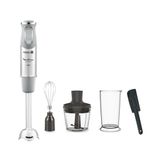 Moulinex Quickchef DD655DES Staafmixer, vermogen 1000 W, Powelix messen, 20 snelheden, turbomodus en hakmolen, beker en stokjes