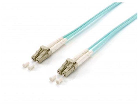Equip Glasvezel kabel 0,5 meter LC OM3 turquoise