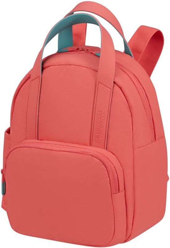 American Tourister Puffypop mini backpack S 24 x 35 x17 cm - Sunset coral