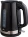 Bouilloire/théière puissante avec une capacité de 1,7 litre et 2200 watts, noir