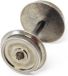 Rivarossi - Ac Wheel Sets (4 Pcs.) Axle Length: 2400 Mm Wheel 1150 Mm