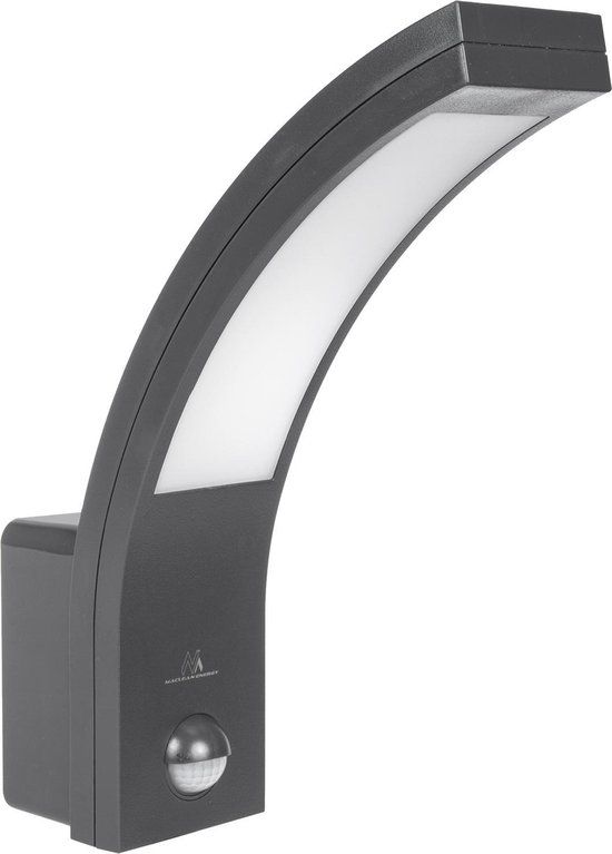 LED-lamp Maclean LED-lamp met infrarood bewegingssensor MCE244 750lm 10W IP54 Grijs