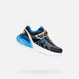 GEOX Lage Sneakers J ACTIVART ILLUMINUS BATMAN - Maat 28