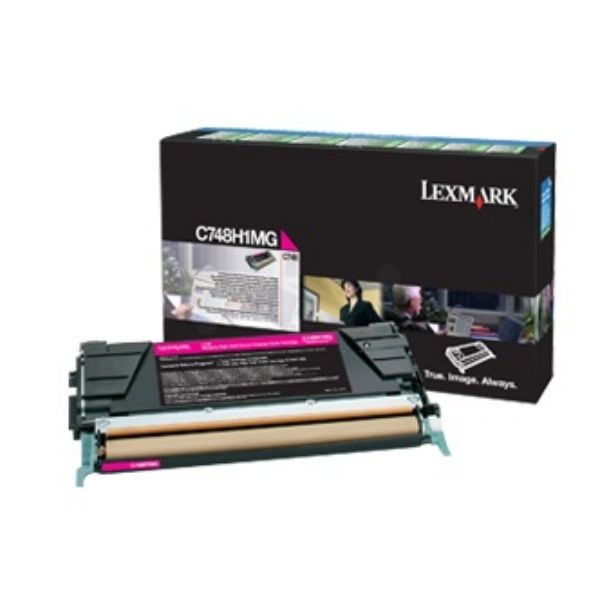 Lexmark C748H3MG Magenta Toner Cartridge - 10000 Pages - Compatible with Lexmark C 748 DE/DTE/E