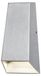 Imola LED-wandlamp, 2x3W, IP44, aluminium, 9x6,5x17 cm