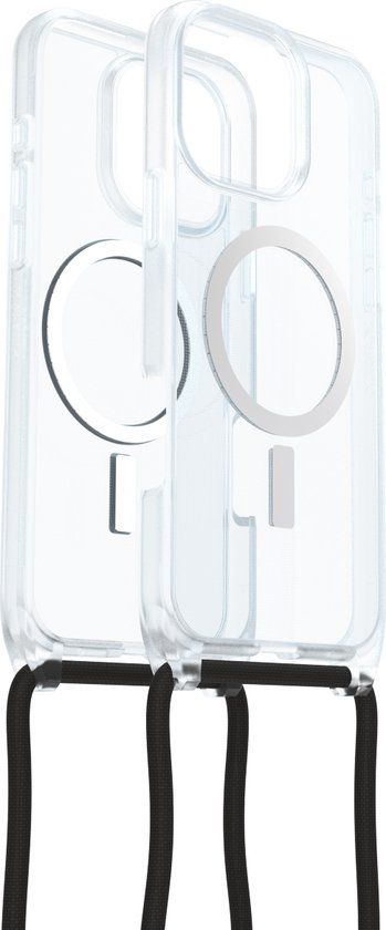 OtterBox React Necklace Hoesje Geschikt voor Apple iPhone 16 Pro Max | Compatibel met MagSafe | Back Cover met Koord | Transparant
