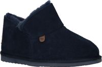 Warmbat Willow Suede Dames Sloffen - Donker Marineblauw